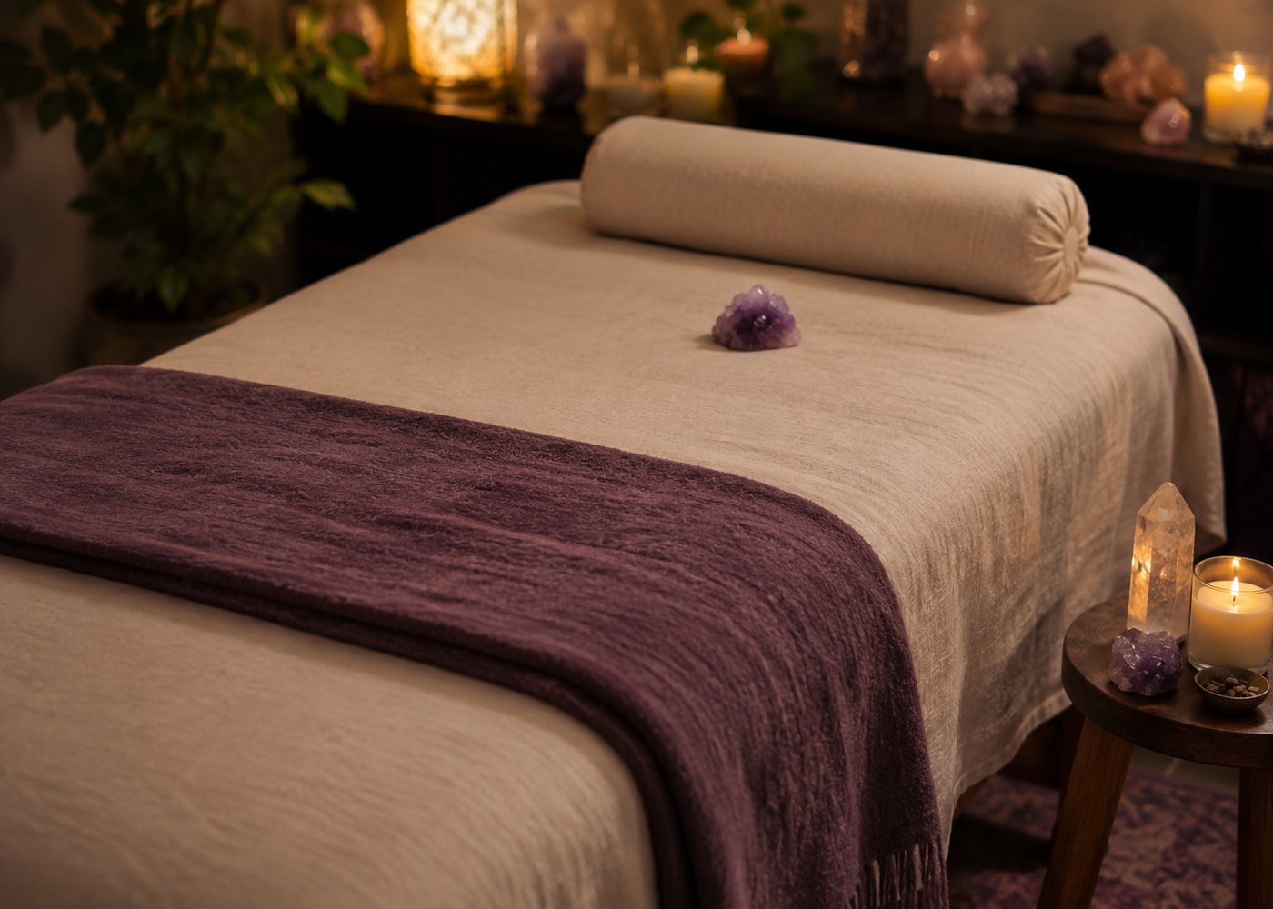 Peaceful healing room